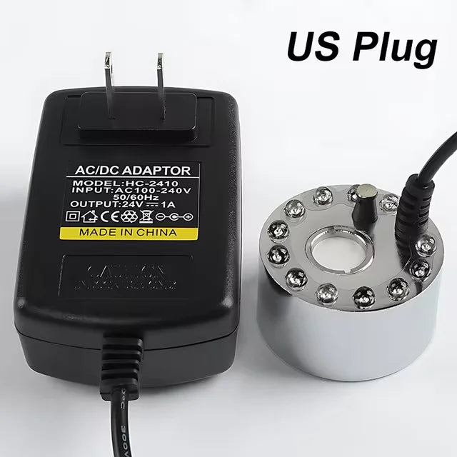 Halloween Mini Spray LED Pumpkin Lamp Spray Water Party Props Festival Party Decoration Fountain Pond Spray Atomizer Decoration