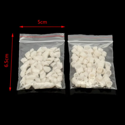 50/100pcs Dental Temporary Crown Resin Teeth Veneers Materials Porcelain Tooth For Anterior and Posterior Teeth Restoration Tool
