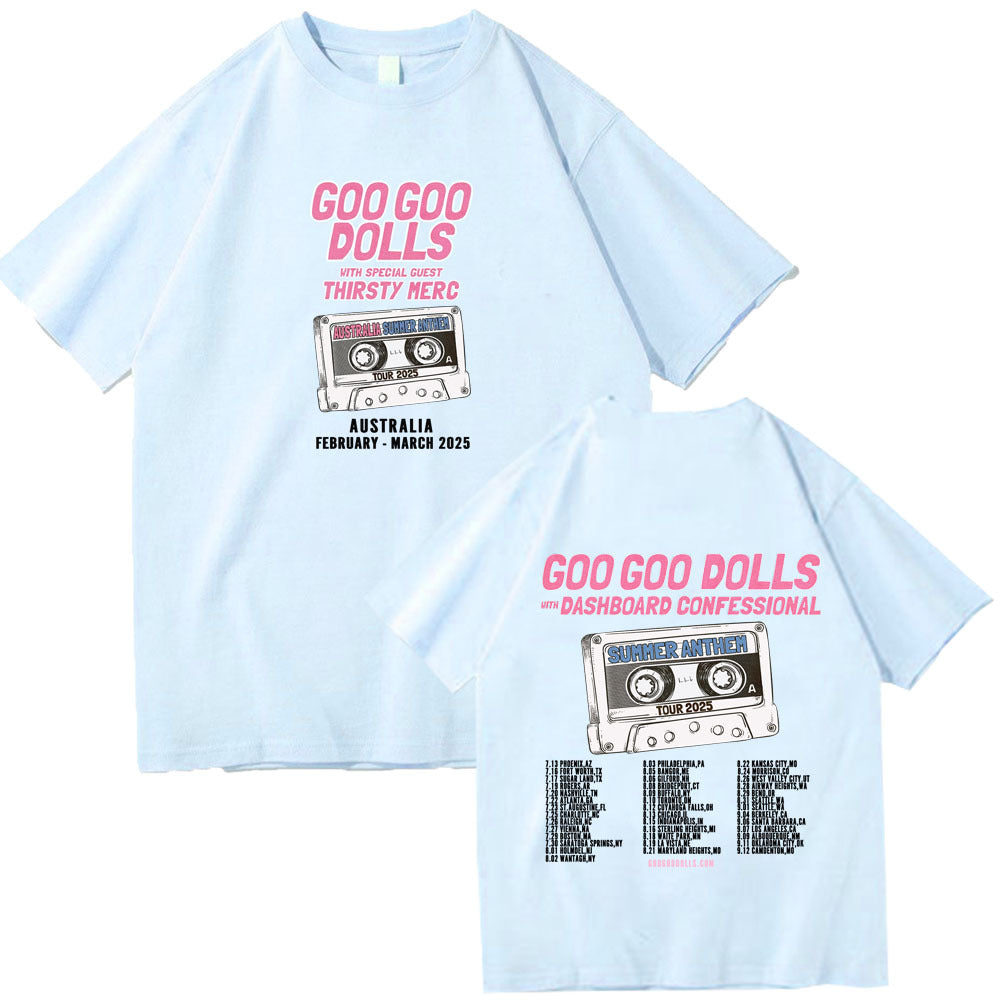 Goo Goo Dolls Tour Short sleeved Women's T-shirt Top