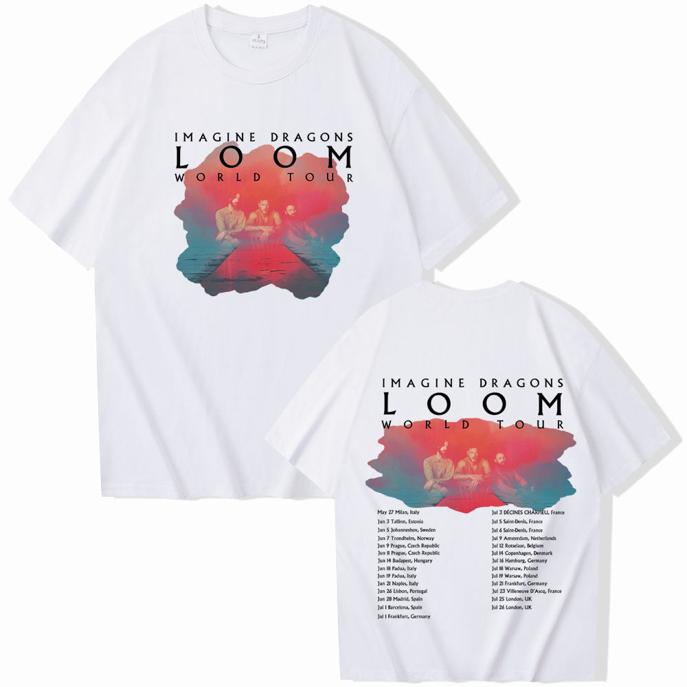 Imagine Dragons Loom Tour short sleeved women's T-shirt top