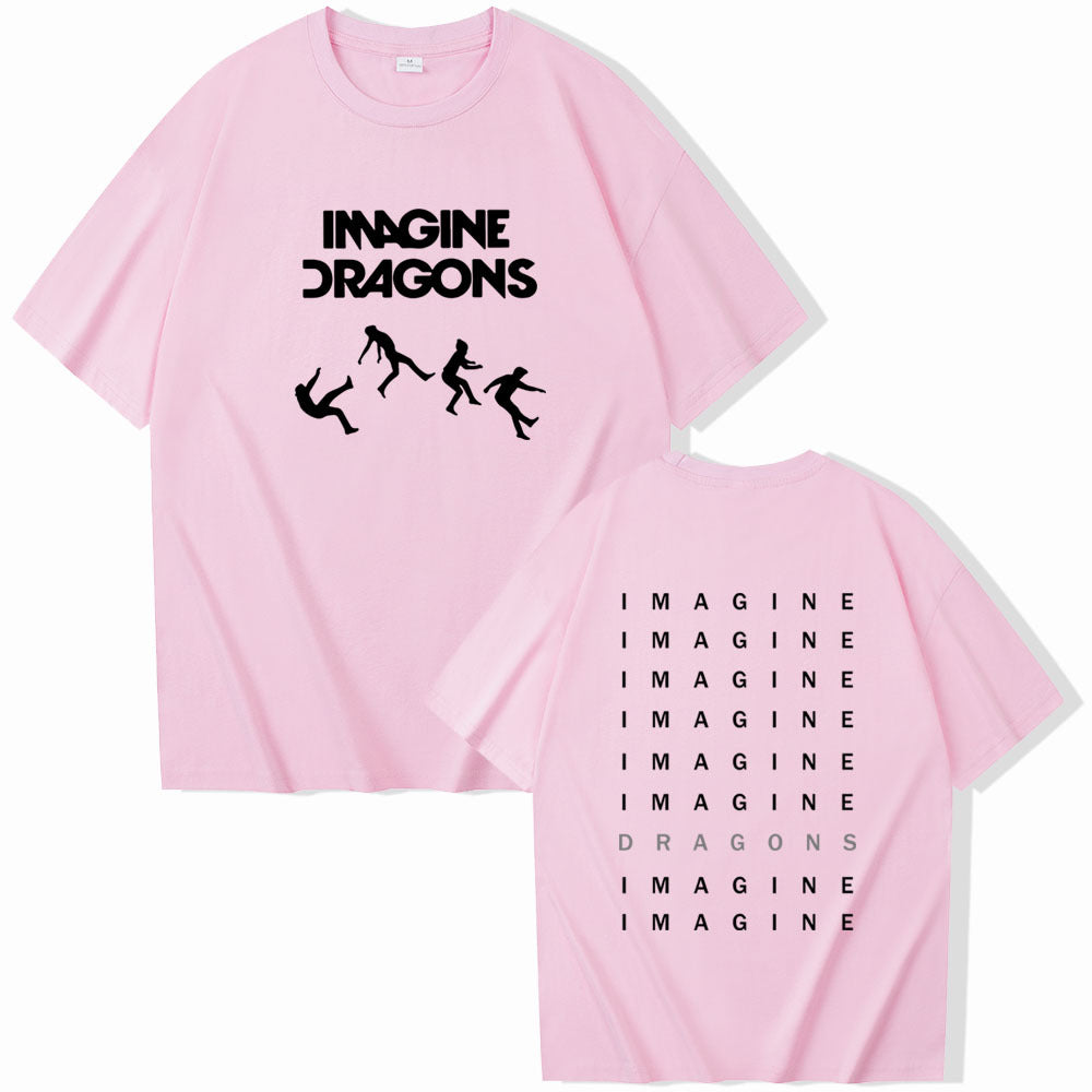 Imagine Dragons Loom Tour short sleeved women's T-shirt top