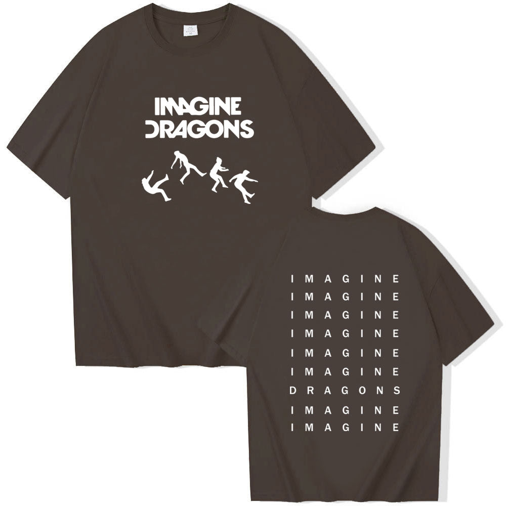 Imagine Dragons Loom Tour short sleeved women's T-shirt top