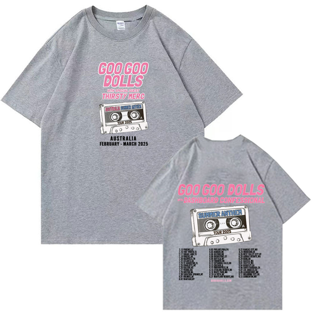 Goo Goo Dolls Tour Short sleeved Women's T-shirt Top