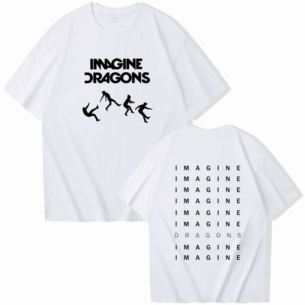 Imagine Dragons Loom Tour short sleeved women's T-shirt top