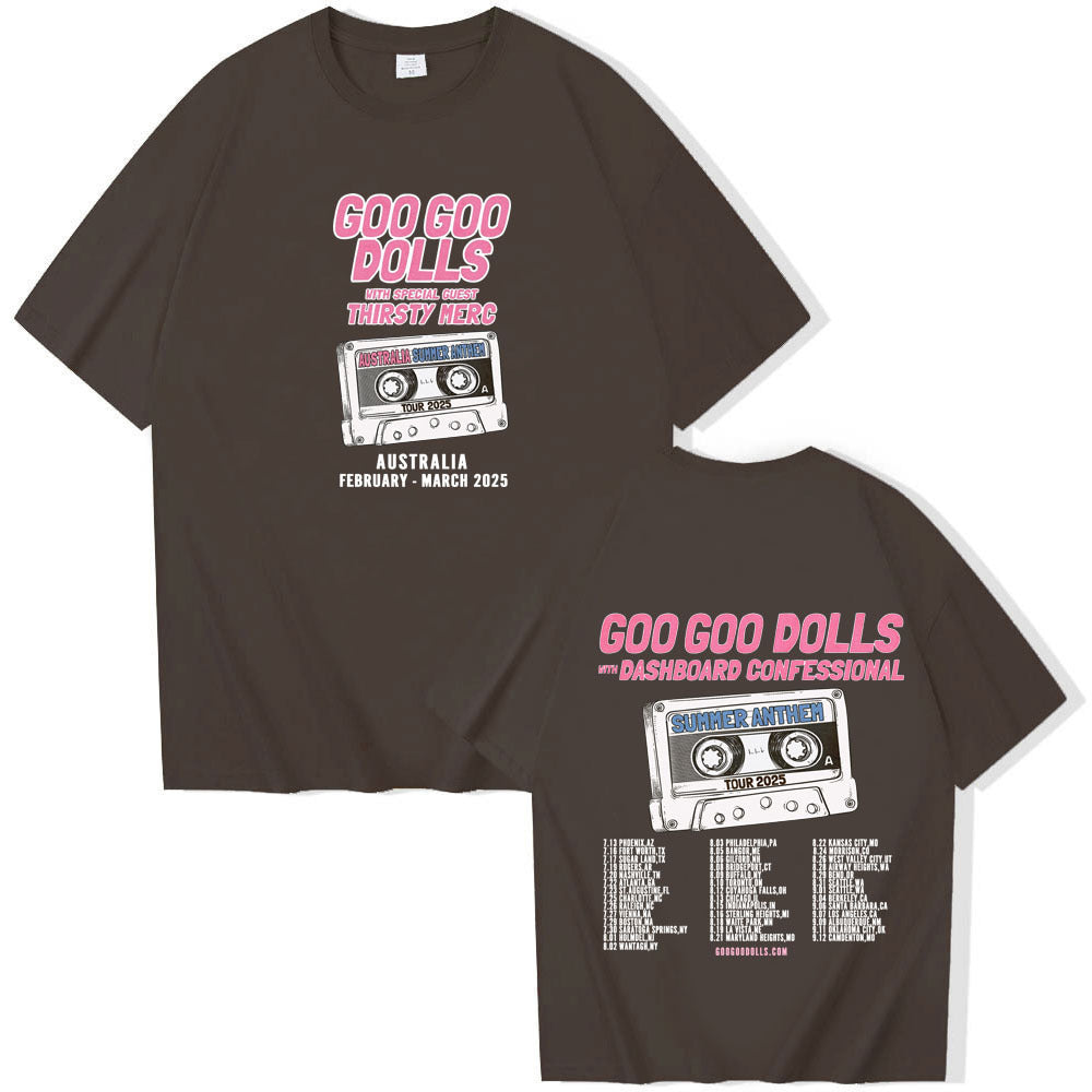 Goo Goo Dolls Tour Short sleeved Women's T-shirt Top