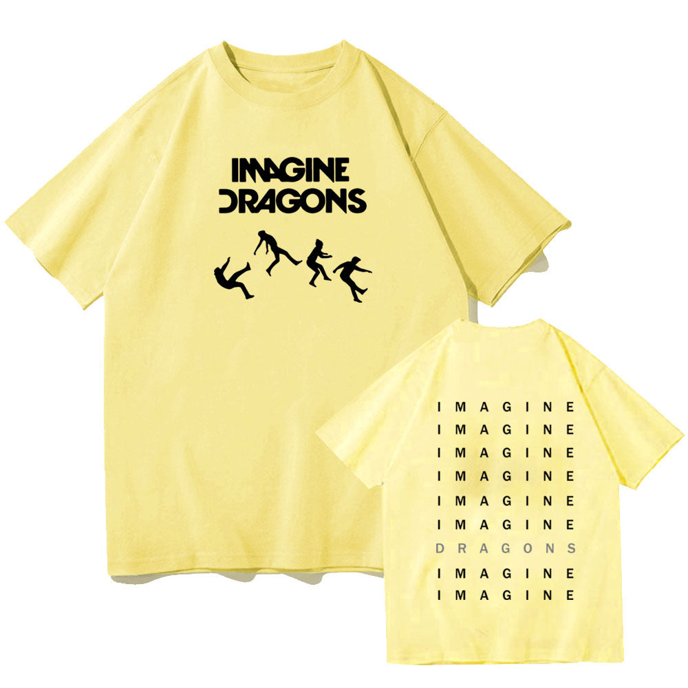 Imagine Dragons Loom Tour short sleeved women's T-shirt top