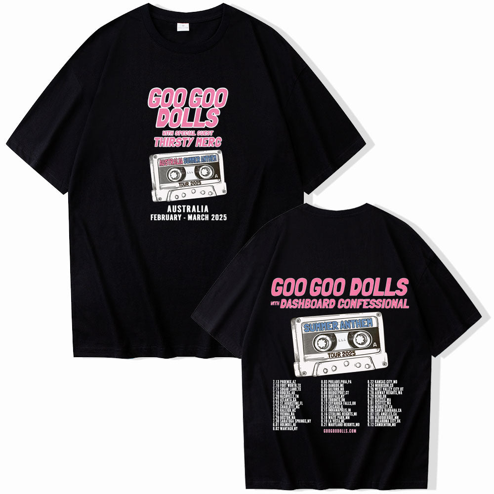 Goo Goo Dolls Tour Short sleeved Women's T-shirt Top