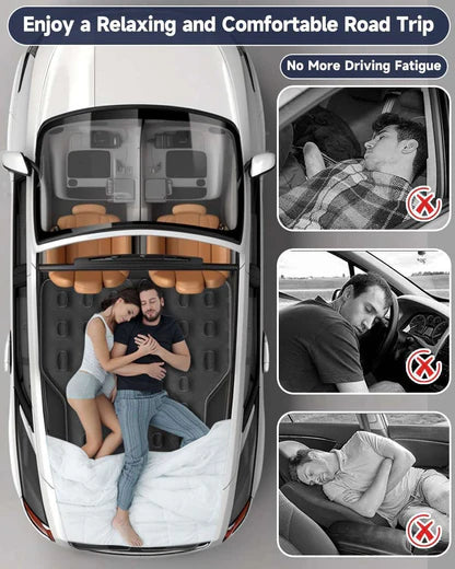 Umbrauto Thickened SUV Back Trunk Air Mattress 3.0,Black