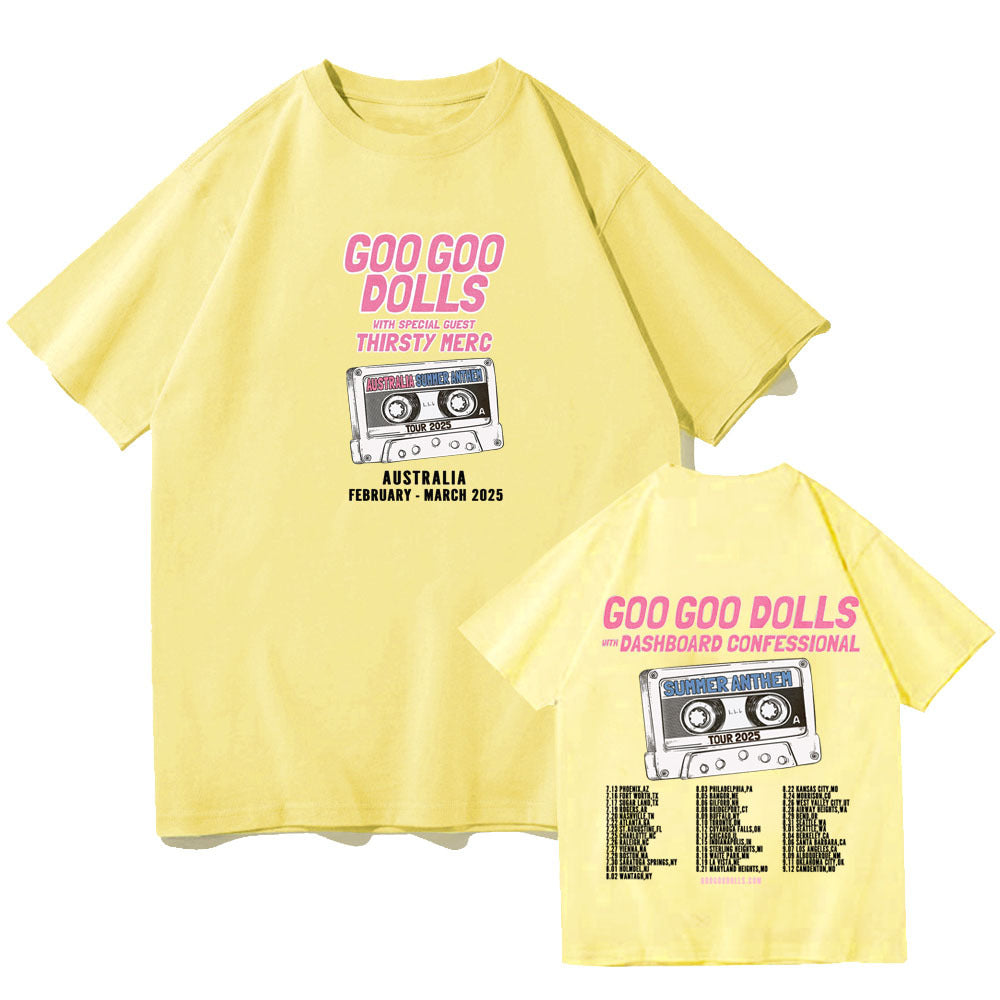 Goo Goo Dolls Tour Short sleeved Women's T-shirt Top