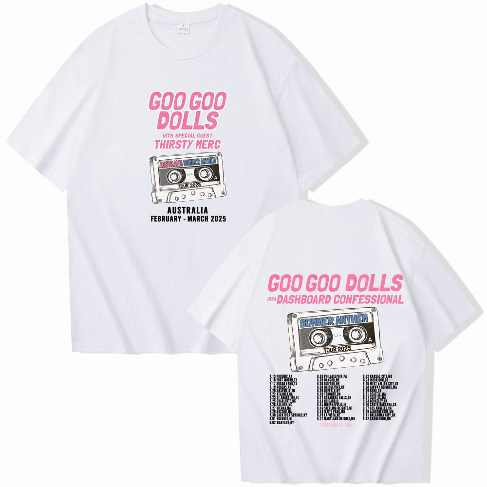 Goo Goo Dolls Tour Short sleeved Women's T-shirt Top