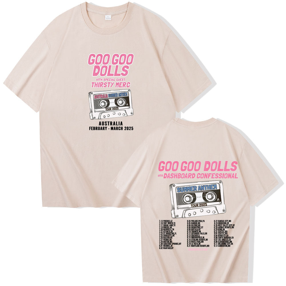 Goo Goo Dolls Tour Short sleeved Women's T-shirt Top