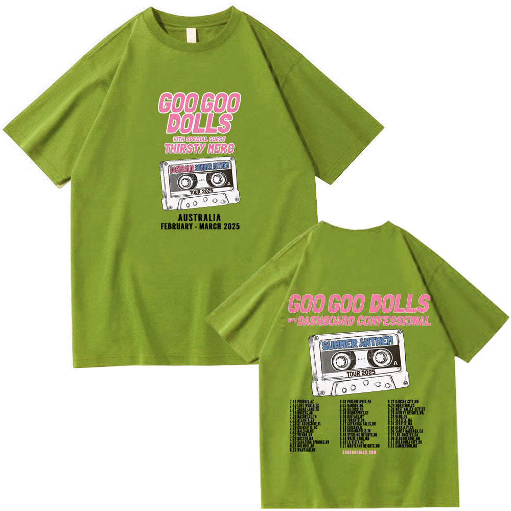 Goo Goo Dolls Tour Short sleeved Women's T-shirt Top