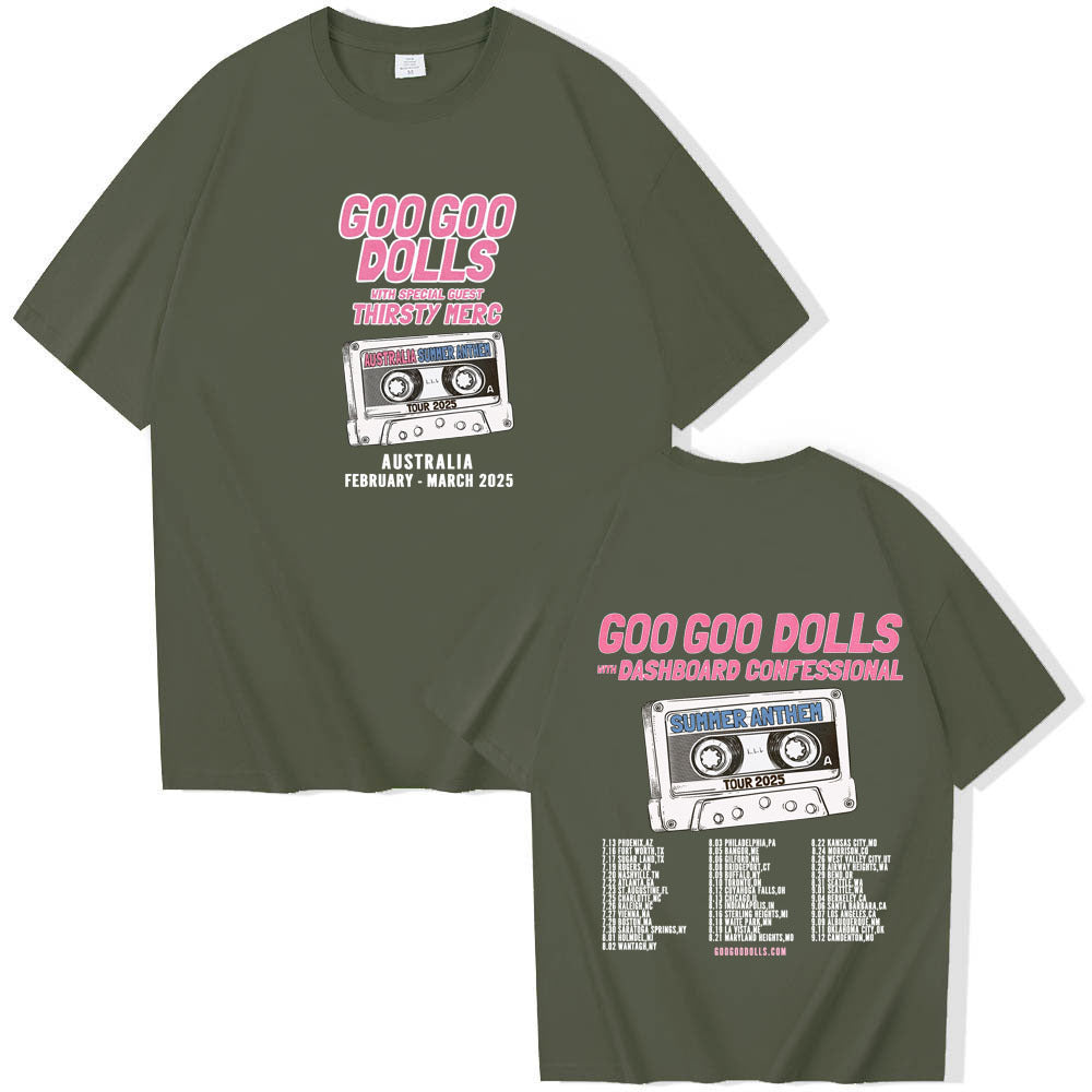 Goo Goo Dolls Tour Short sleeved Women's T-shirt Top