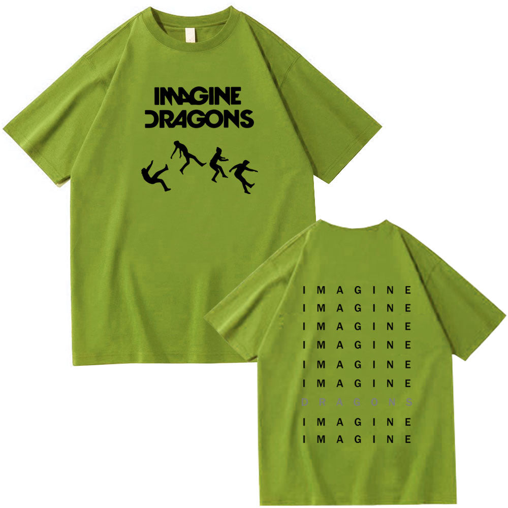 Imagine Dragons Loom Tour short sleeved women's T-shirt top