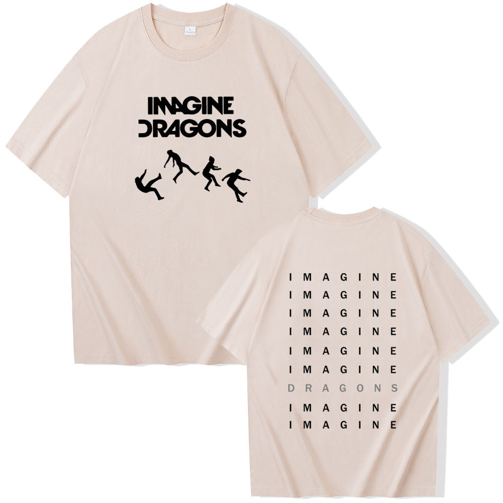 Imagine Dragons Loom Tour short sleeved women's T-shirt top
