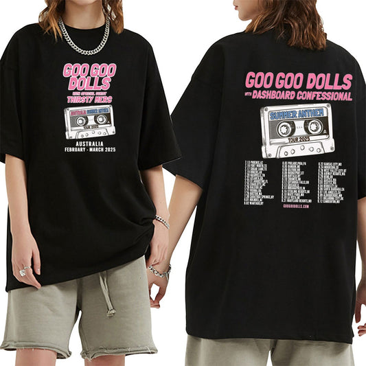 Goo Goo Dolls Tour Short sleeved Women's T-shirt Top