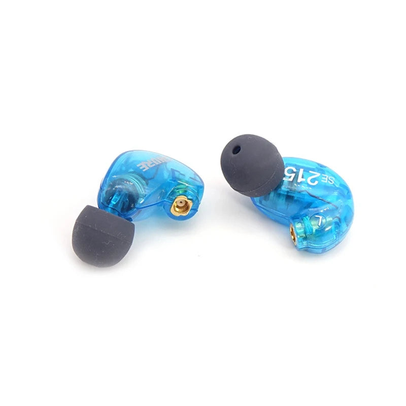 1Pair Hi-FI 7mm In ear Earphones  Professional Sound Isolating Earphones Stereo Noise Canceling Earphones For SE215 SE535