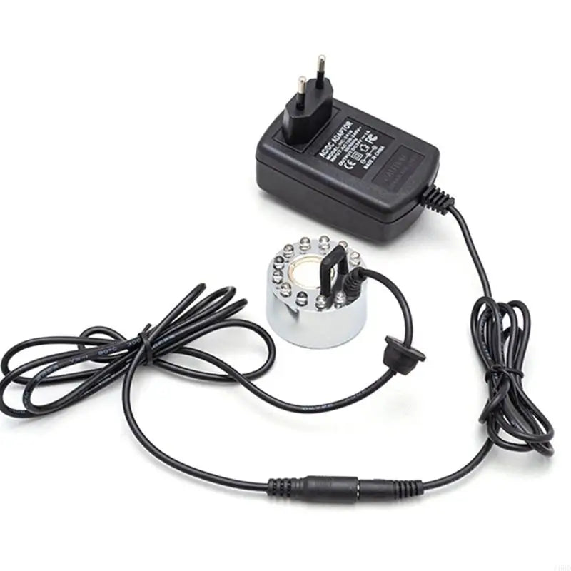 F68D Halloween LED Light Fogger Water Fountain Pond Maker for Halloween Decor