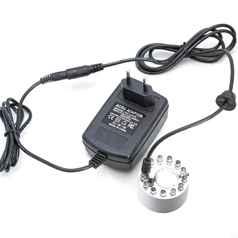 F68D Halloween LED Light Fogger Water Fountain Pond Maker for Halloween Decor