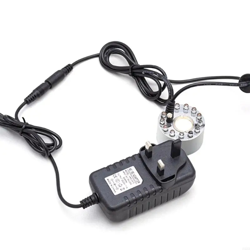 F68D Halloween LED Light Fogger Water Fountain Pond Maker for Halloween Decor