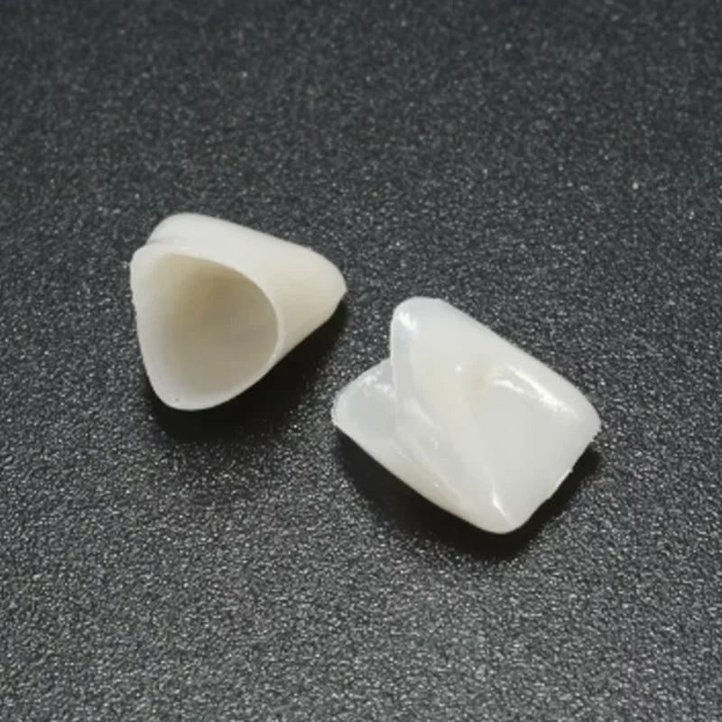 50/100pcs Dental Temporary Crown Resin Teeth Veneers Materials Porcelain Tooth For Anterior and Posterior Teeth Restoration Tool