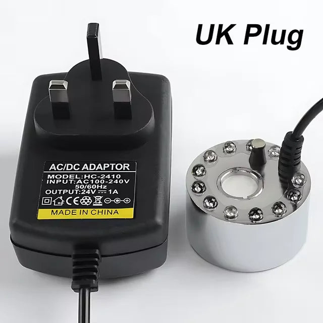 Halloween Mini Spray LED Pumpkin Lamp Spray Water Party Props Festival Party Decoration Fountain Pond Spray Atomizer Decoration